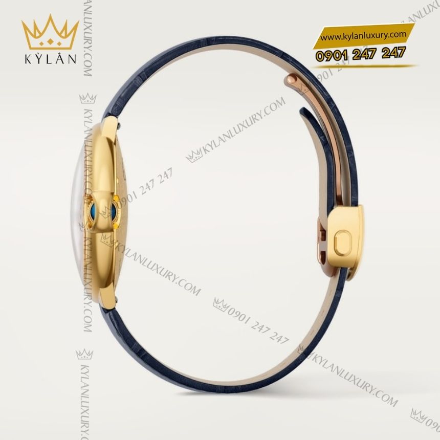 Kỳ Lân Luxury Cartier ballon bleu de cartier wgbb0063 3 Đồng hồ Cartier Ballon Bleu vàng vàng xanh dương WGBB0063