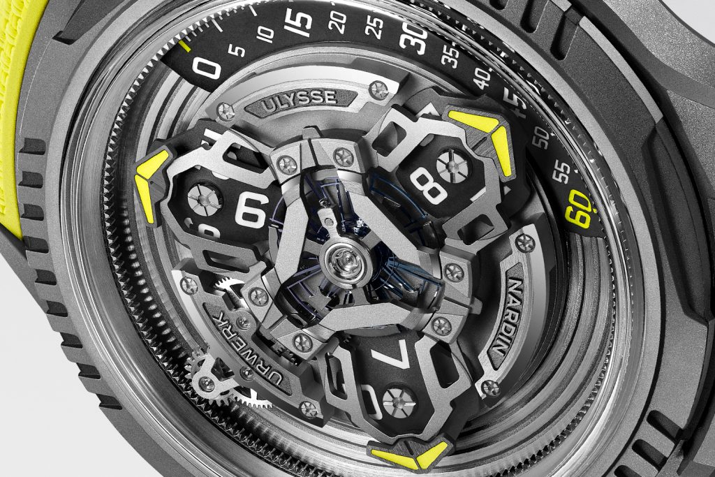 Kỳ Lân Luxury DONG HO Ulysse Nardin URWERK UR FREAK 3 Đồng hồ Ulysse Nardin X URWERK UR-FREAK