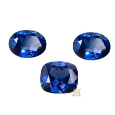 Đá Sapphire xanh đậm