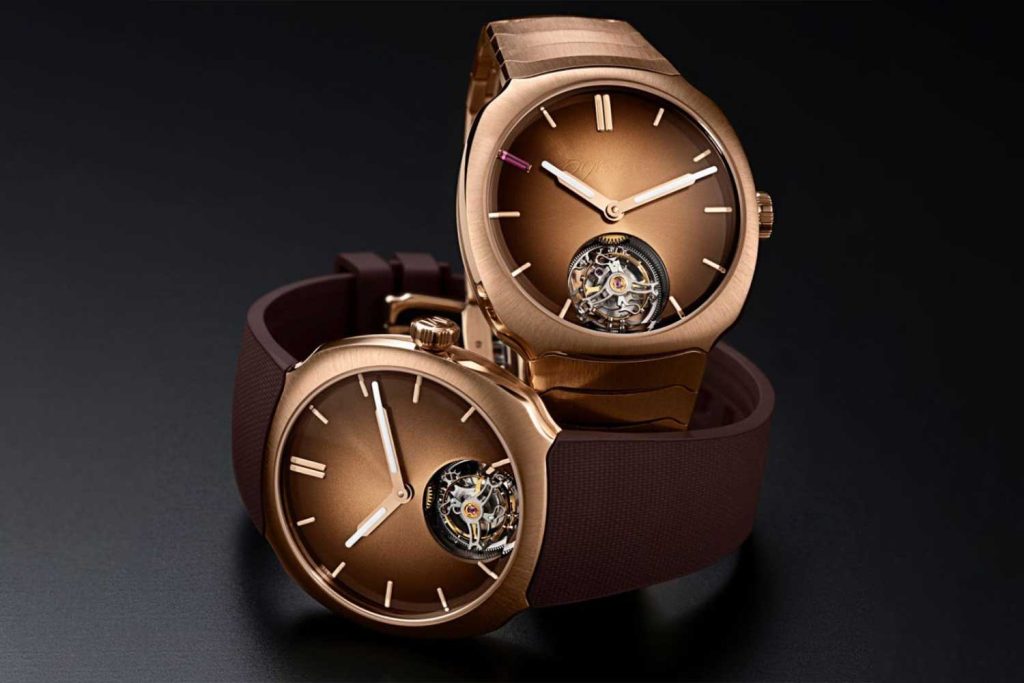 Kỳ Lân Luxury Dong ho H. Moser Cie. Streamliner Tourbillon Pierre Gasly Edition 1 Đồng hồ H. Moser & Cie. Streamliner Tourbillon Pierre Gasly Edition