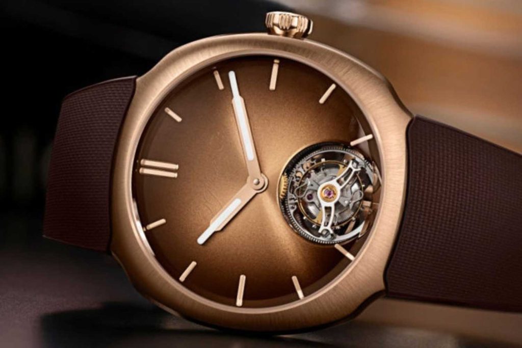 Kỳ Lân Luxury Dong ho H. Moser Cie. Streamliner Tourbillon Pierre Gasly Edition 3 Đồng hồ H. Moser & Cie. Streamliner Tourbillon Pierre Gasly Edition