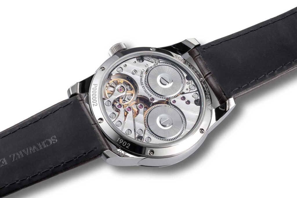 Kỳ Lân Luxury Dong ho Schwarz Etienne 1902 Reserve de Marche 4 Đồng hồ Schwarz Etienne 1902 Reserve de Marche