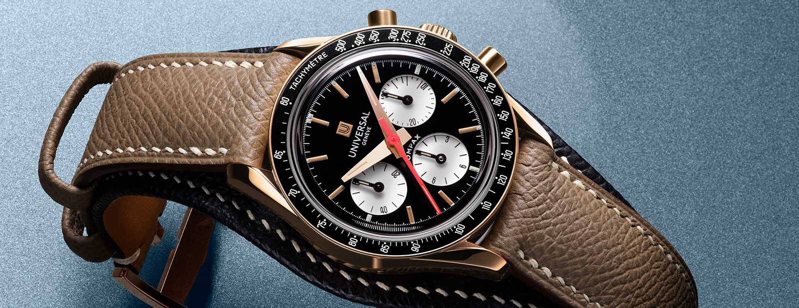 Kỳ Lân Luxury Dong ho Universal Geneve Tribute to Compax 1 Đồng hồ Universal Genève Tribute to Compax         