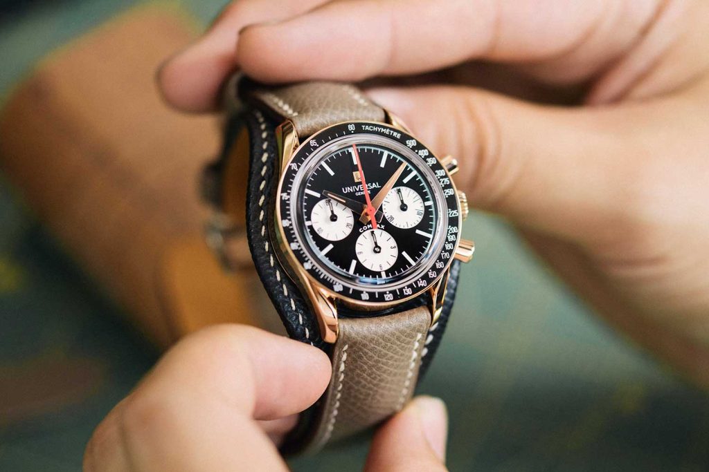 Đồng hồ Universal Genève Tribute to Compax         