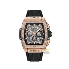 Hublot Spirit of Big Bang King Gold Diamonds 42mm với vỏ King Gold và vành kim cương sang trọng