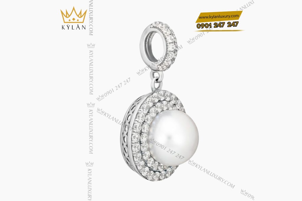 Mặt dây chuyền ngọc trai vàng trắng Au750 đính kim cương 11 Kỳ Lân Luxury Mat day chuyen ngoc trai vang trang Au750 dinh kim cuong 6 Mặt dây chuyền ngọc trai vàng trắng Au750 đính kim cương