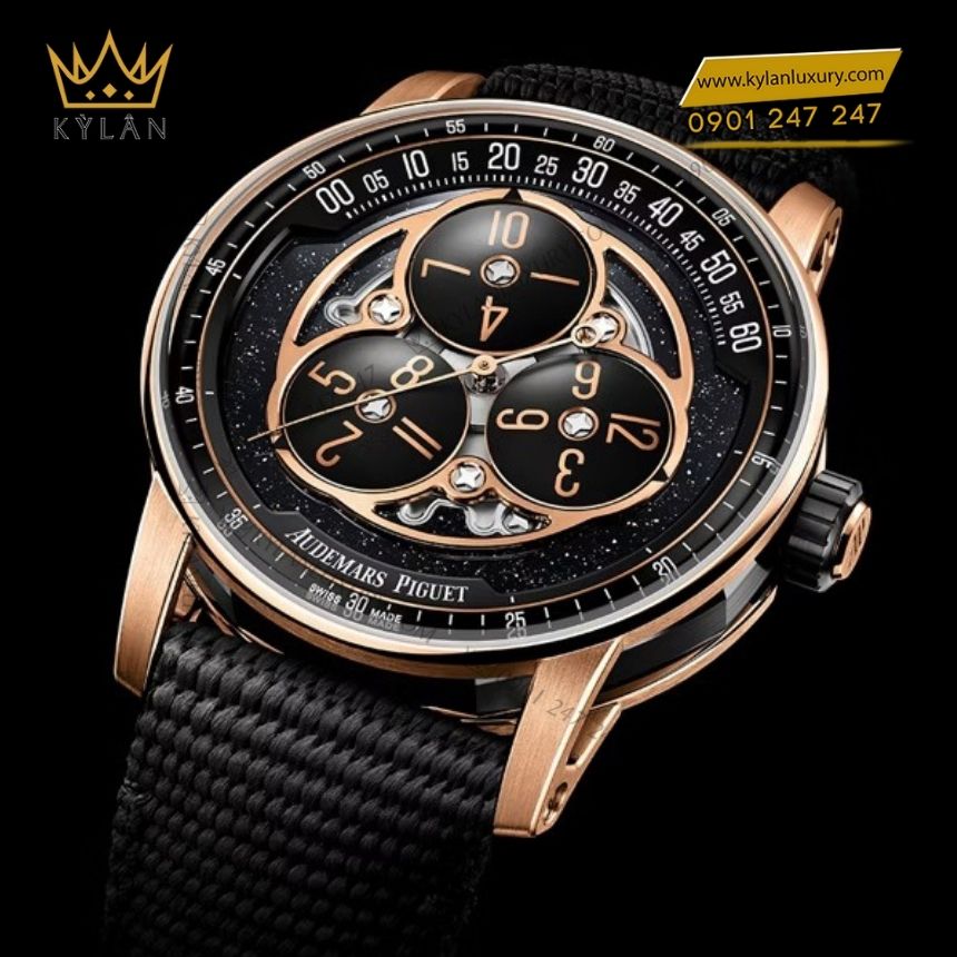 Kỳ Lân Luxury audemars piguet code 11 59 Starwheel vang hong 3 Đồng hồ Audemars Piguet Code 11.59 Starwheel vàng hồng