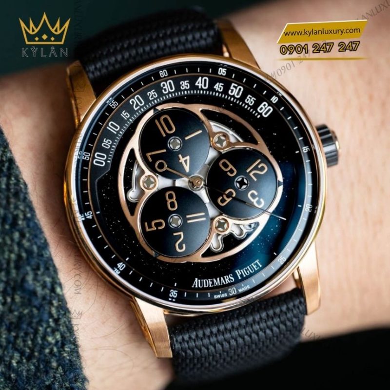 Đồng hồ Audemars Piguet Code 11.59 Starwheel vàng hồng