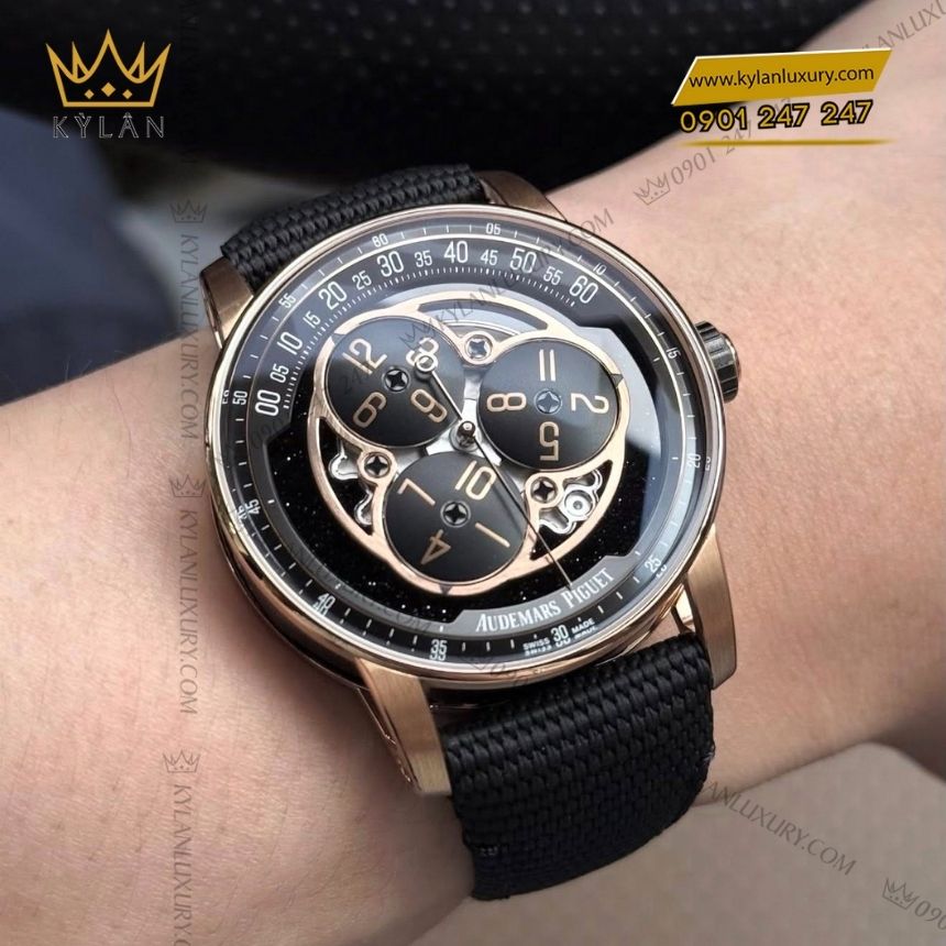Kỳ Lân Luxury audemars piguet code 11 59 Starwheel vang hong 7 Đồng hồ Audemars Piguet Code 11.59 Starwheel vàng hồng