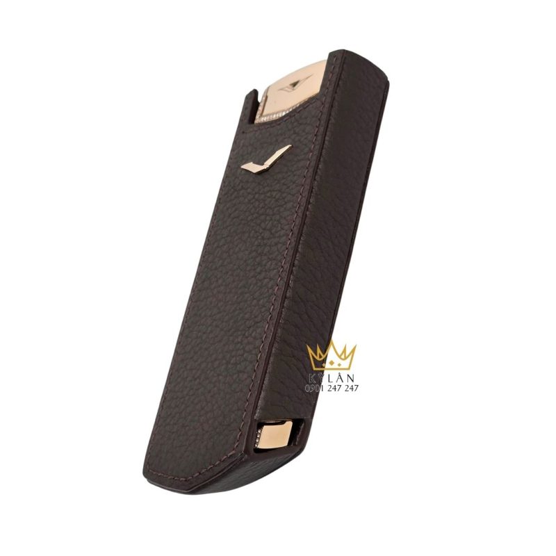 Bao da Vertu Signature S da bê nâu