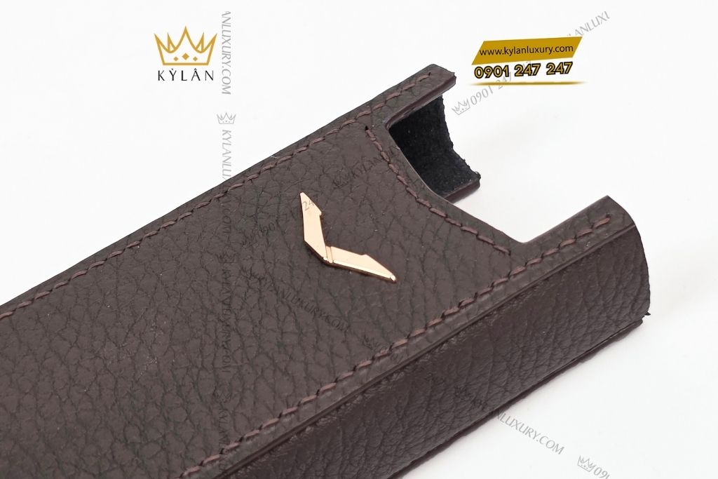 Kỳ Lân Luxury bao da vertu signature s da be nau 8 Bao da Vertu Signature S da bê nâu