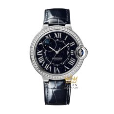 Đồng hồ Cartier Ballon Bleu vàng trắng Aventurine CRWJBB0089