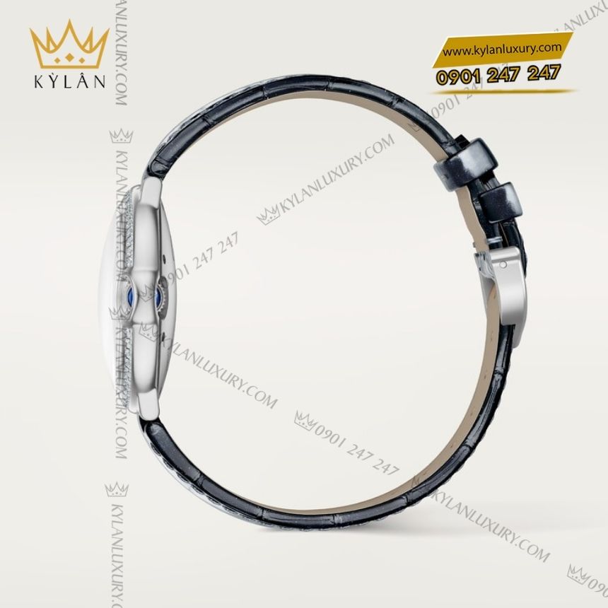 Kỳ Lân Luxury cartier ballon bleu vang trang crwjb0089 5 Đồng hồ Cartier Ballon Bleu vàng trắng Aventurine CRWJBB0089