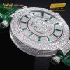 Đồng hồ Franck Muller Double Mystery Full Diamond Green