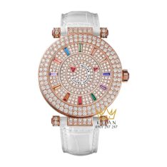 Đồng hồ Franck Muller Double Mystery Full Diamond Rose Gold 39mm