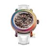 Đồng hồ Franck Muller Round Skeleton Baguette Rainbow