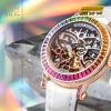 Đồng hồ Franck Muller Round Skeleton Baguette Rainbow