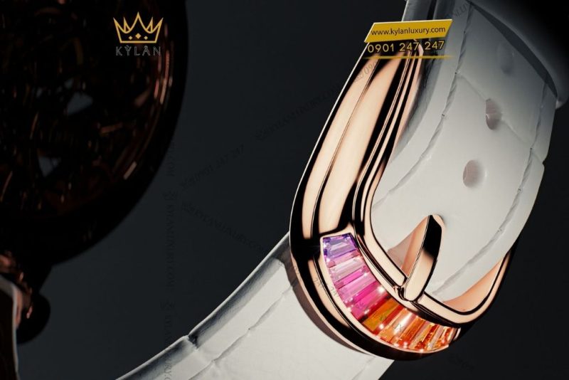 Đồng hồ Franck Muller Round Skeleton Baguette Rainbow