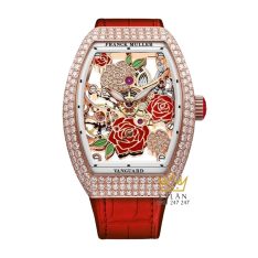 Đồng hồ Franck Muller Vanguard Rose Skeleton V32