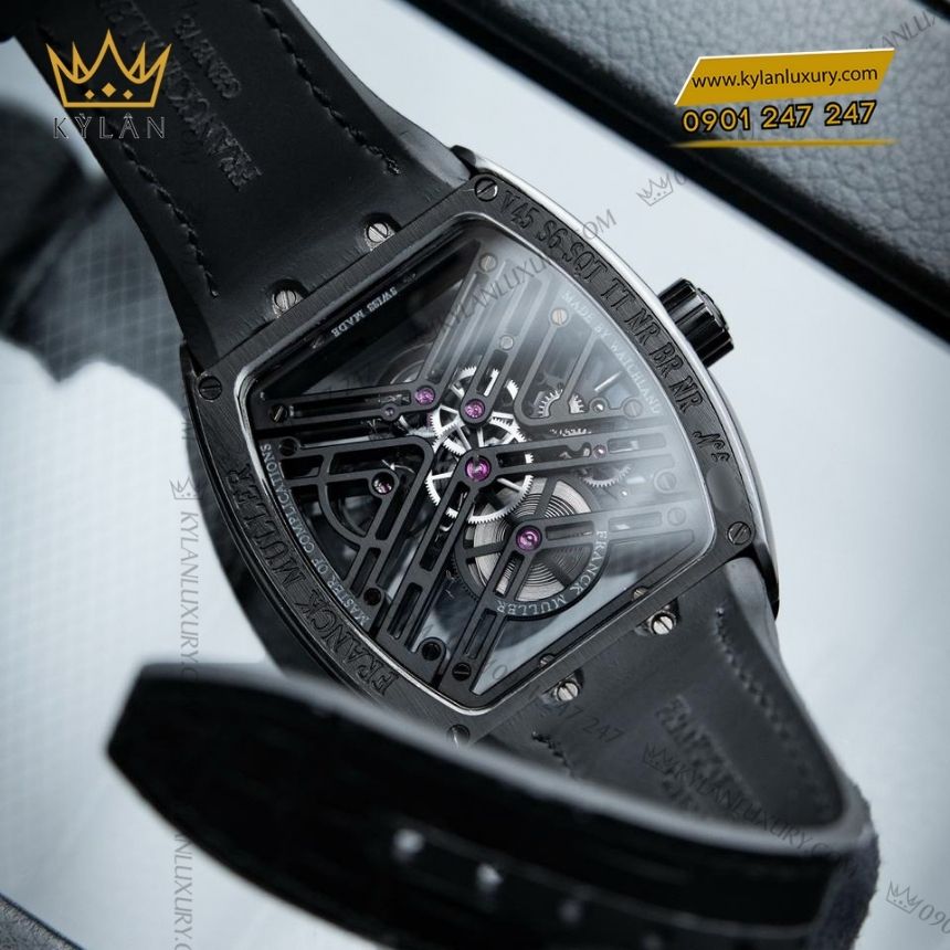 Kỳ Lân Luxury franck muller vanguard skeleton seven days 6 Đồng hồ Franck Muller Vanguard Skeleton Seven Days