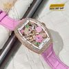 Đồng hồ Franck Muller Vanguard V32 Rose Skeleton Pink Diamond