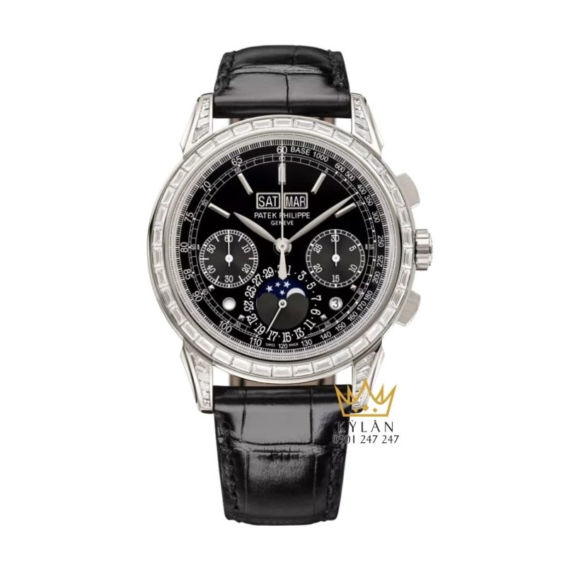 Đồng hồ Patek Philippe Platinum mặt số đen 5271P-010