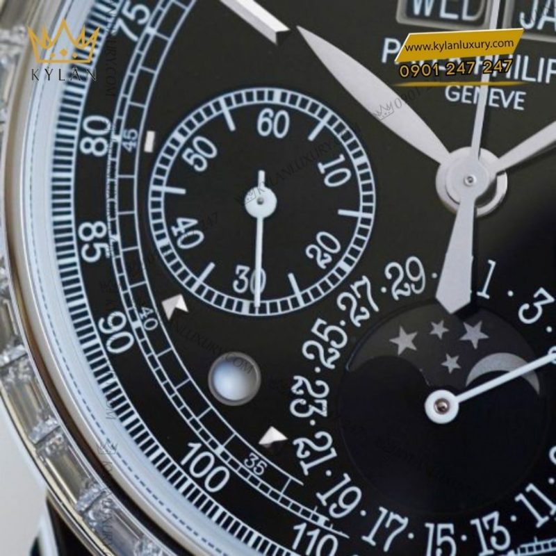 Đồng hồ Patek Philippe Platinum mặt số đen 5271P-010