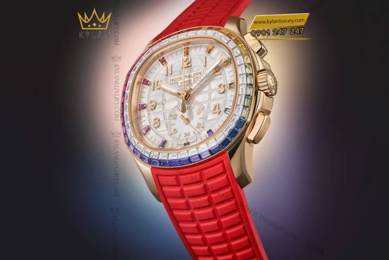 Đồng hồ Patek Philippe Aquanaut Luce Rainbow Chronograph 7968/300R-001