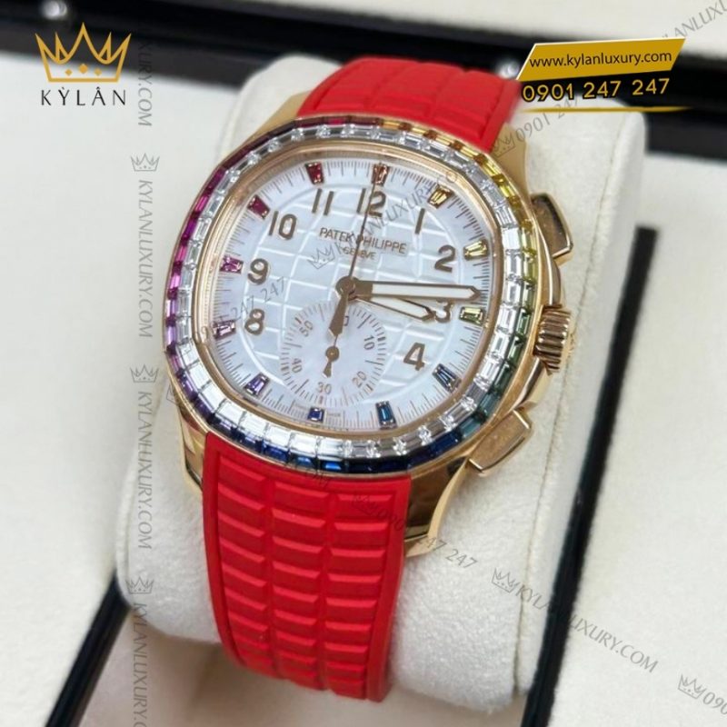 Đồng hồ Patek Philippe Aquanaut Luce Rainbow Chronograph 7968/300R-001