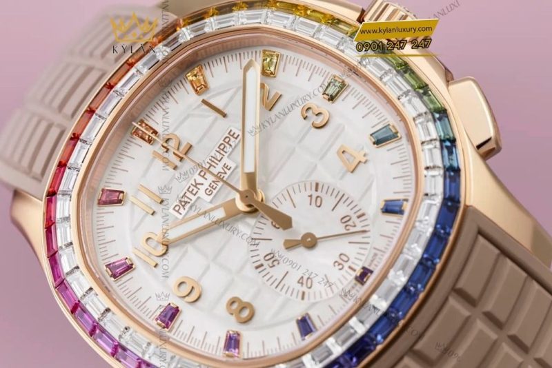Đồng hồ Patek Philippe Aquanaut Luce Rainbow Chronograph 7968/300R-001