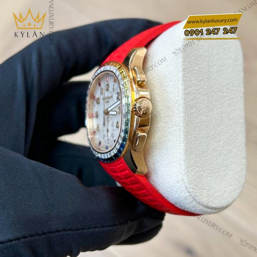 Kỳ Lân Luxury patek philippe aquanaut luce rainbow chronograph 7968 300r 001 5 1 Đồng hồ Patek Philippe Aquanaut Luce Rainbow Chronograph 7968/300R-001
