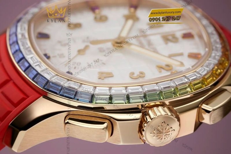 Đồng hồ Patek Philippe Aquanaut Luce Rainbow Chronograph 7968/300R-001