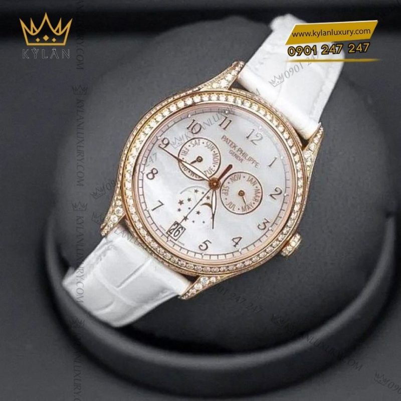 Đồng hồ Patek Philippe Complications xà cừ trắng 4948R-001