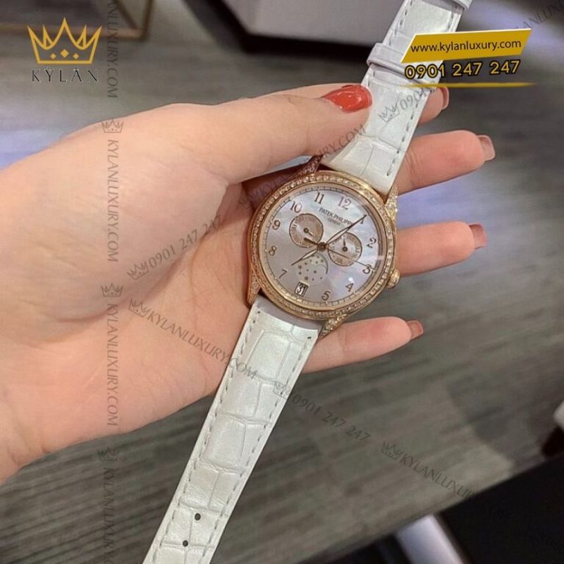 Đồng hồ Patek Philippe Complications xà cừ trắng 4948R-001