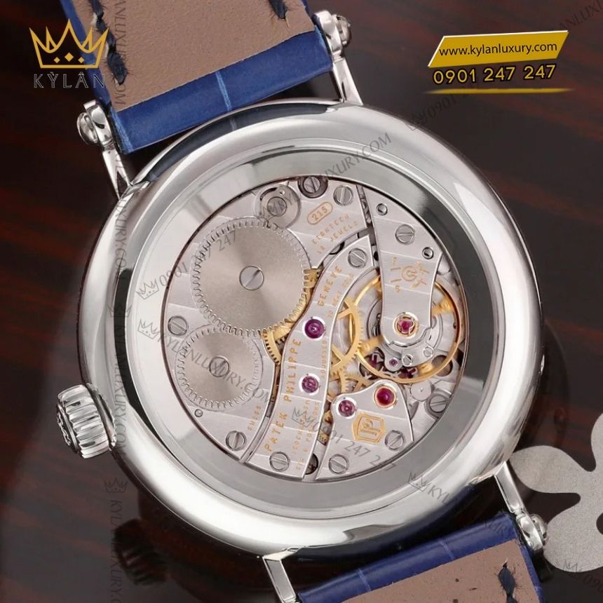 Kỳ Lân Luxury patek philippe complications 7121 200g 001 8 Đồng hồ Patek Philippe Complications mặt xanh vàng trắng 7121/200G-001