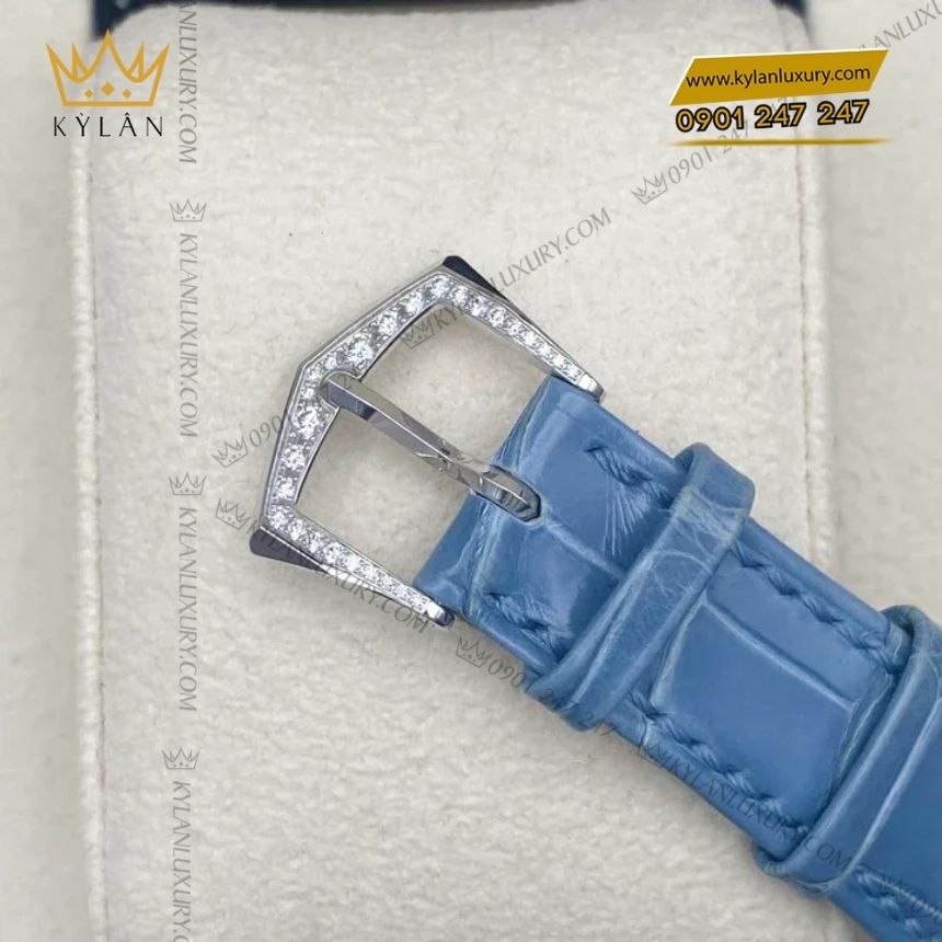 Kỳ Lân Luxury patek philippe complications world time 7130g 016 10 Đồng hồ Patek Philippe Complications mặt xanh xám vành kim 7130G-016