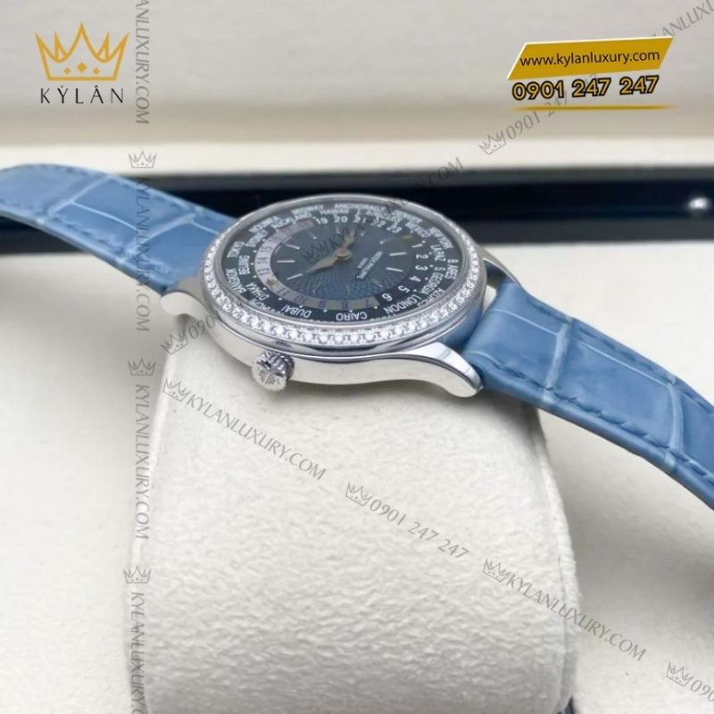 Đồng hồ Patek Philippe Complications mặt xanh xám vành kim 7130G-016