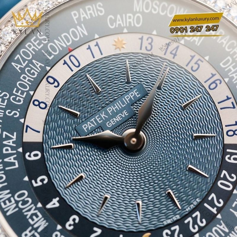 Đồng hồ Patek Philippe Complications mặt xanh xám vành kim 7130G-016
