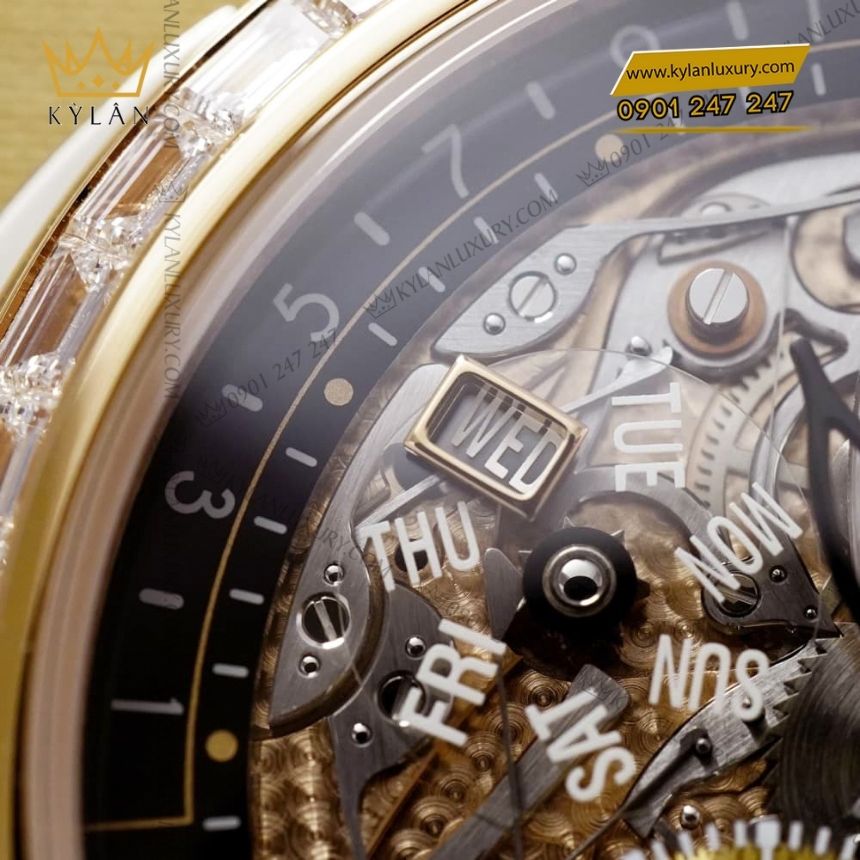 Kỳ Lân Luxury patek philippe grand complications 5304 301r 001 11 Đồng hồ Patek Philippe vàng hồng lộ cơ 5304/301R-001