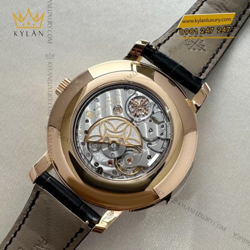 Kỳ Lân Luxury patek philippe grand complications 5304 301r 001 12 Đồng hồ Patek Philippe vàng hồng lộ cơ 5304/301R-001