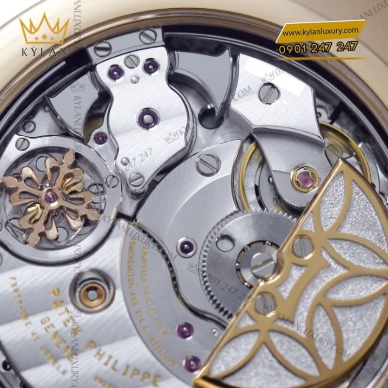 Đồng hồ Patek Philippe vàng hồng lộ cơ 5304/301R-001