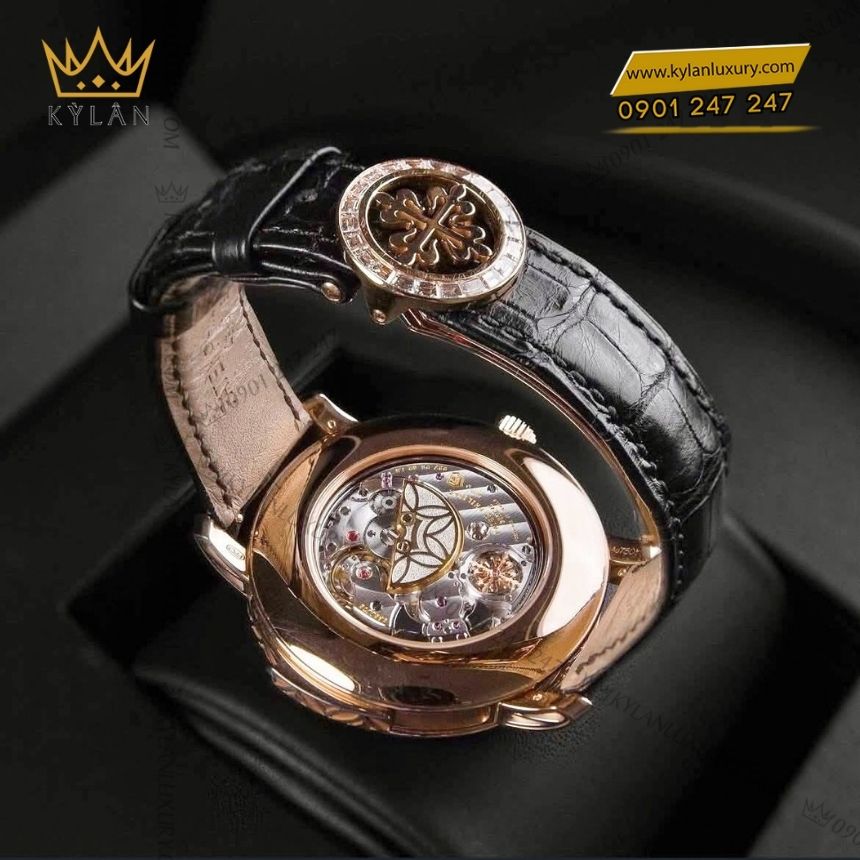 Kỳ Lân Luxury patek philippe grand complications 5304 301r 001 5 Đồng hồ Patek Philippe vàng hồng lộ cơ 5304/301R-001