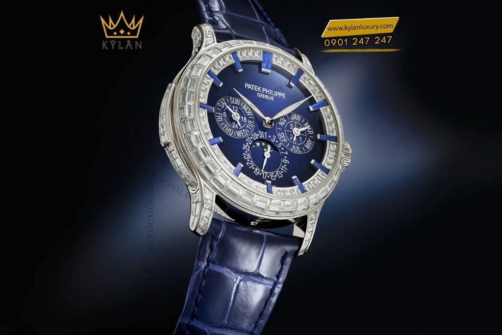 Kỳ Lân Luxury patek philippe grand complications 5374 300p 001 2 Đồng hồ Patek Philippe Grand Complications Platinum 5374/300P-001