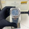 Đồng hồ Patek Philippe Nautilus vàng trắng xanh xám 5980/60G-001