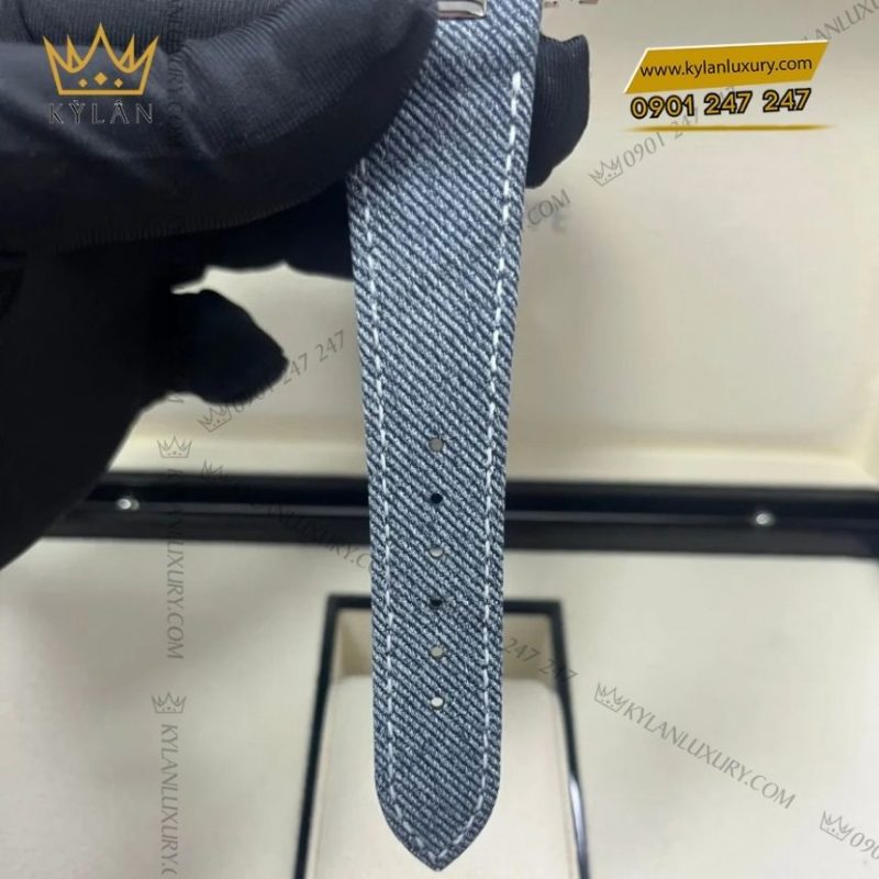 Đồng hồ Patek Philippe Nautilus vàng trắng xanh xám 5980/60G-001