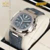 Đồng hồ Patek Philippe Nautilus vàng trắng xanh xám 5980/60G-001