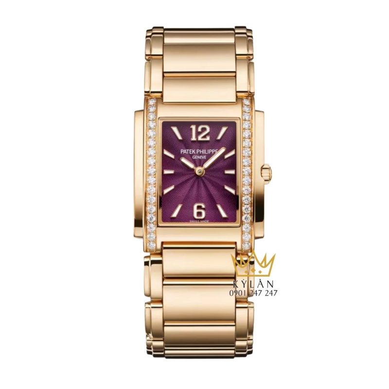 Đồng hồ Patek Philippe Twenty4 vàng hồng tím 4910/1201R-010