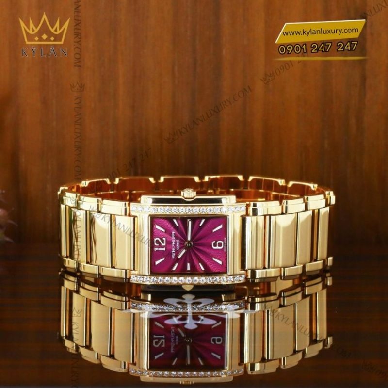 Đồng hồ Patek Philippe Twenty4 vàng hồng tím 4910/1201R-010