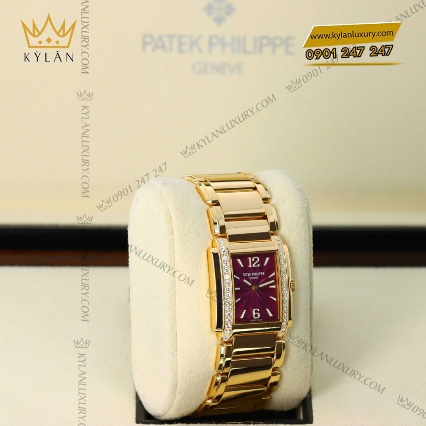 Kỳ Lân Luxury patek philippe twenty4 4910 1201r 010 3 Đồng hồ Patek Philippe Twenty4 vàng hồng tím 4910/1201R-010
