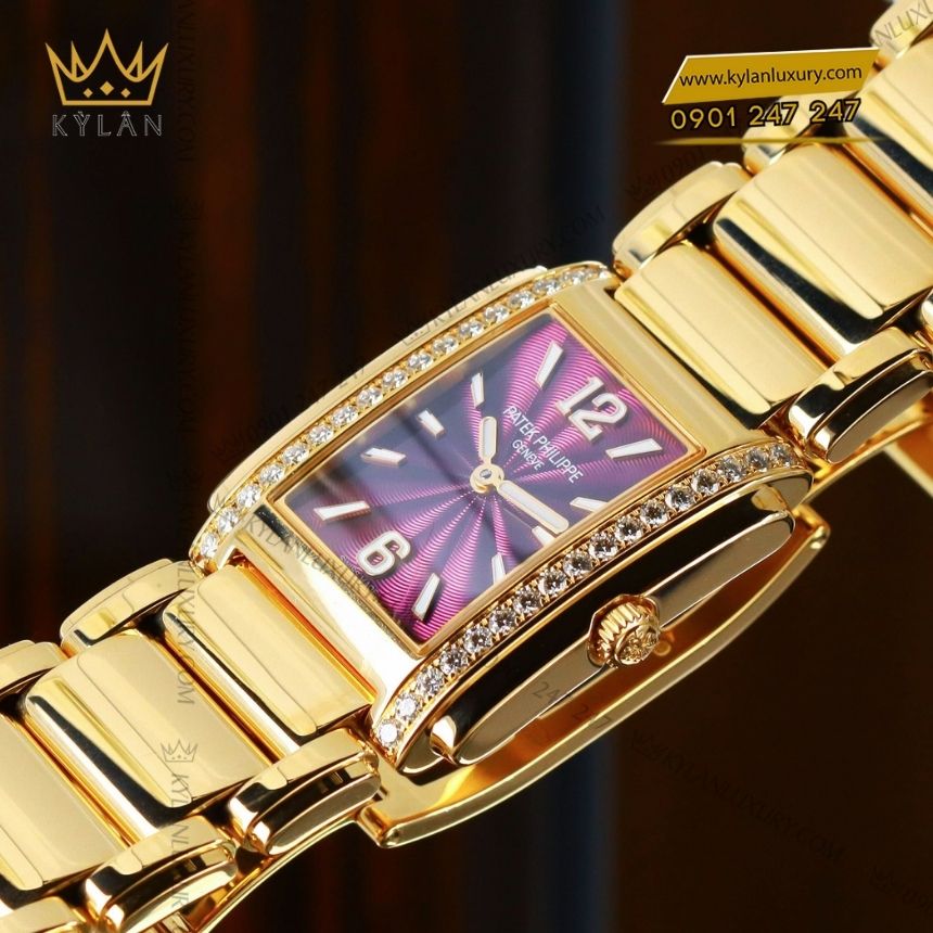 Kỳ Lân Luxury patek philippe twenty4 4910 1201r 010 4 Đồng hồ Patek Philippe Twenty4 vàng hồng tím 4910/1201R-010